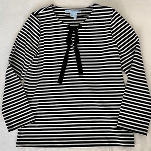 Draper James striped top SZ 0